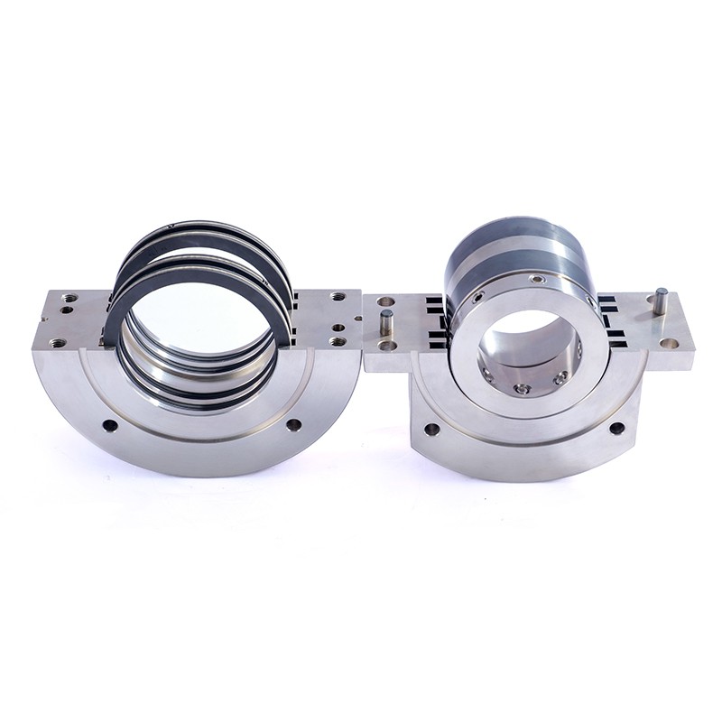 Split Carbon Ring Seal With Isolation Gas